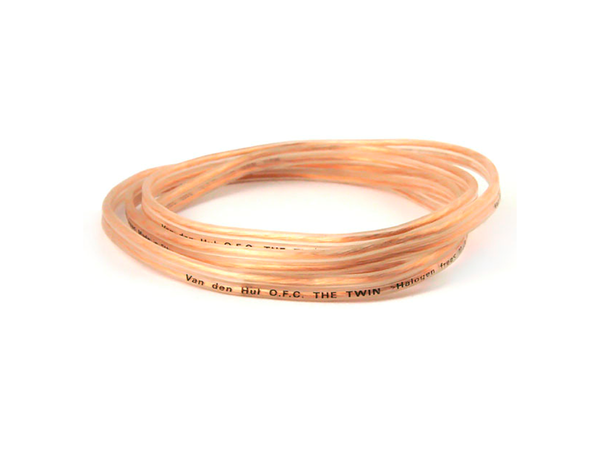 VdH TWIN (Tr), 2-leder høytt.kabel, pr.m 16G Multistrand OFC, Transparent